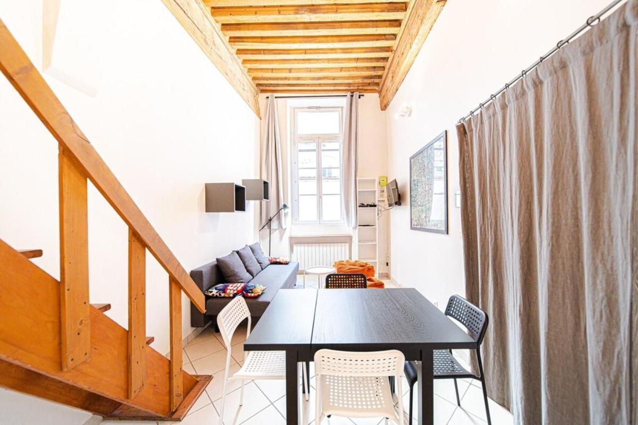 Apartamento Studio Capponi-2 Pers-Terreaux-Croix Rousse Lyon Exterior foto